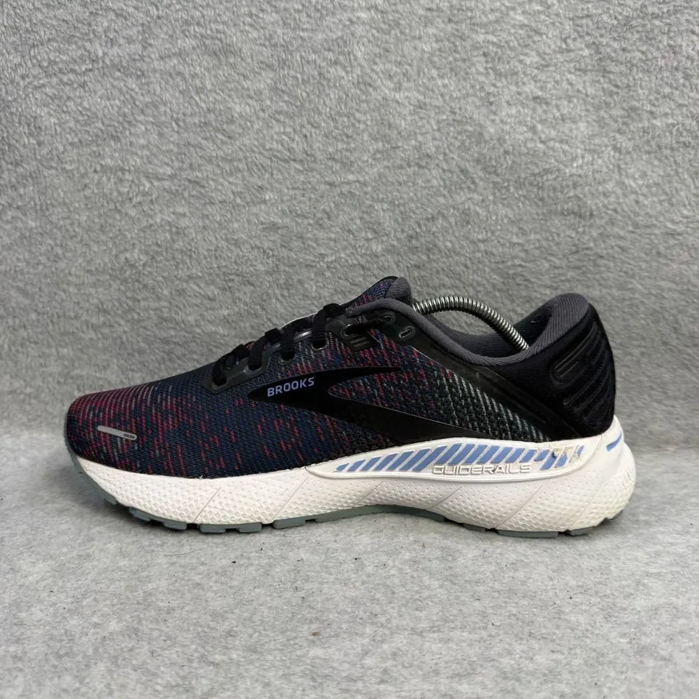 Brooks Adrenaline GTS 22 Womens Shoes Size 9.5 Black Running Sneaker 1203531B523